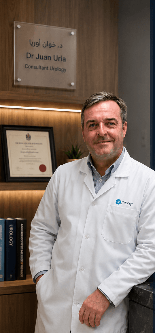 Dr. Juan Uría — Consultant Urologist & Andrologist, NMC Royal Hospital Khalifa City
